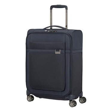 Samsonite Airea - Spinner (Length: 35 cm) Expandable Hand Luggage, 55 cm, 38/43.5 L, Blue (Dark Blue) im Sale